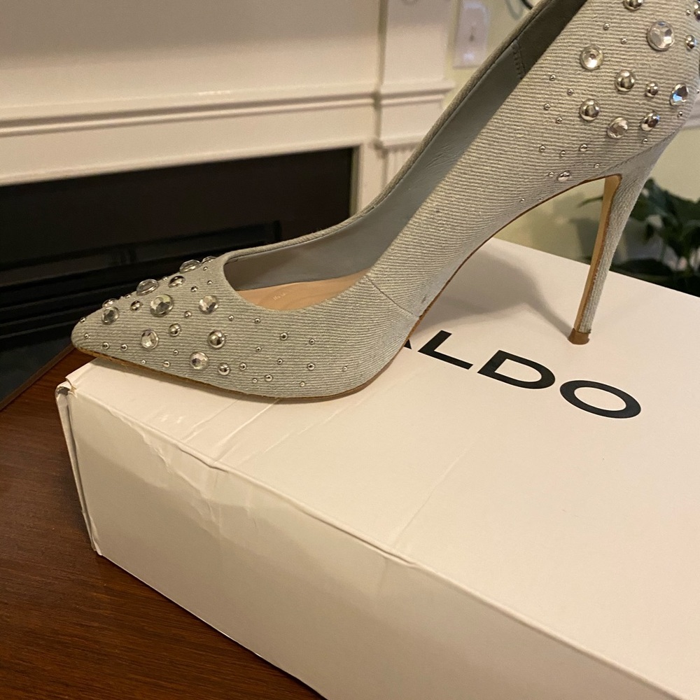 Aldo Jeweled Heels